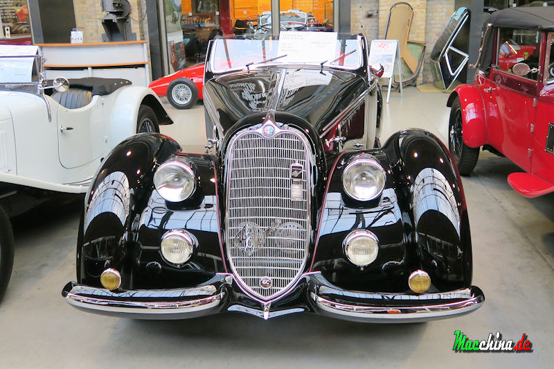 Alfa Romeo 6C 2300 B Pescara MM Cabriolet, Foto: Macchina.de